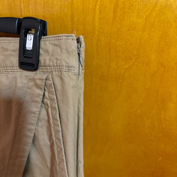 LIZ Claiborne tan khaki golf skort skirt shorts size 8 - Picture 6 of 11